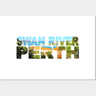 SWAN RIVER Perth - Western Australia Brewery Co Posters and Art